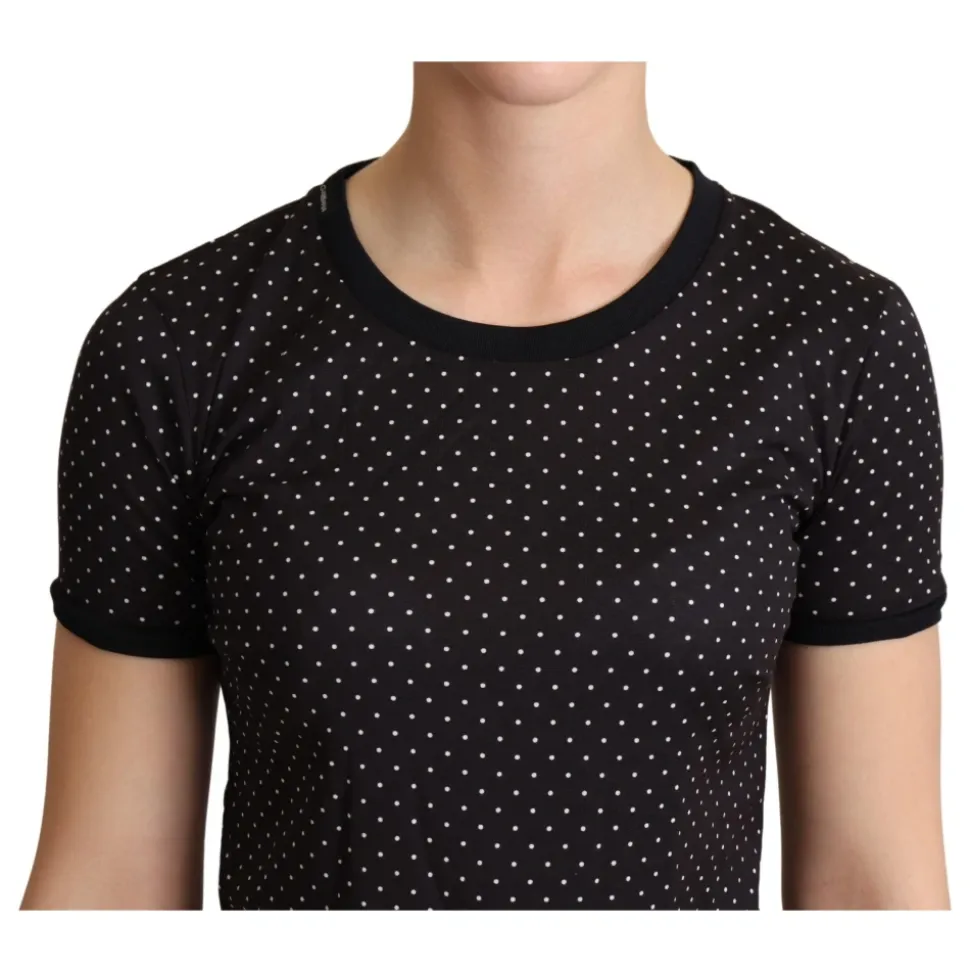 T-Shirt mit Rundhalsausschnitt und kurzen Ärmeln