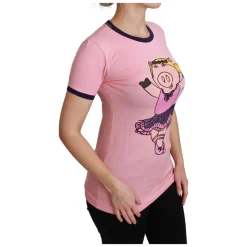 T-Shirt mit Rundhalsausschnitt und kurzen Ärmeln