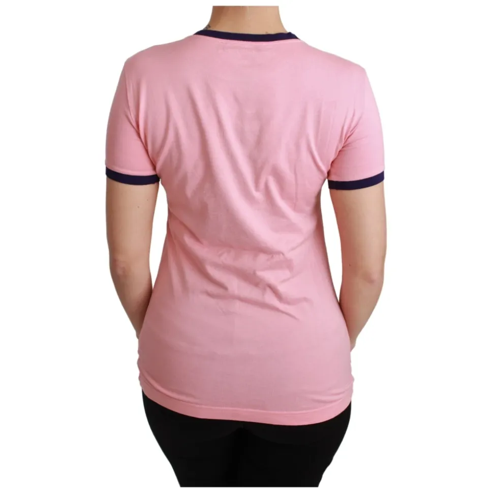 T-Shirt mit Rundhalsausschnitt und kurzen Ärmeln