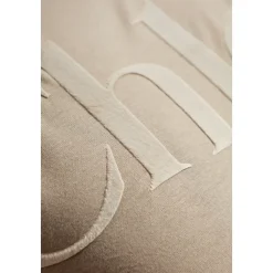 T-Shirt mit Samtlogo-Finish