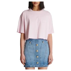 T-Shirt mit Signature-Stickerei