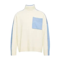 Two Tone Patch Pocket Jumper