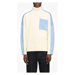 Two Tone Patch Pocket Jumper