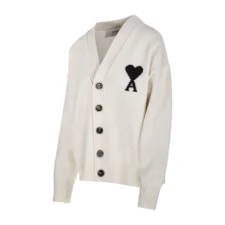 V-Ausschnitt Walk-Merino-Strickjacke