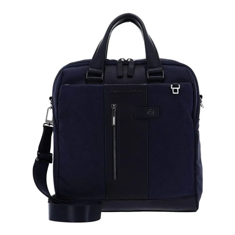 Vertikale Laptop- und iPad-Tasche Blau Unisex