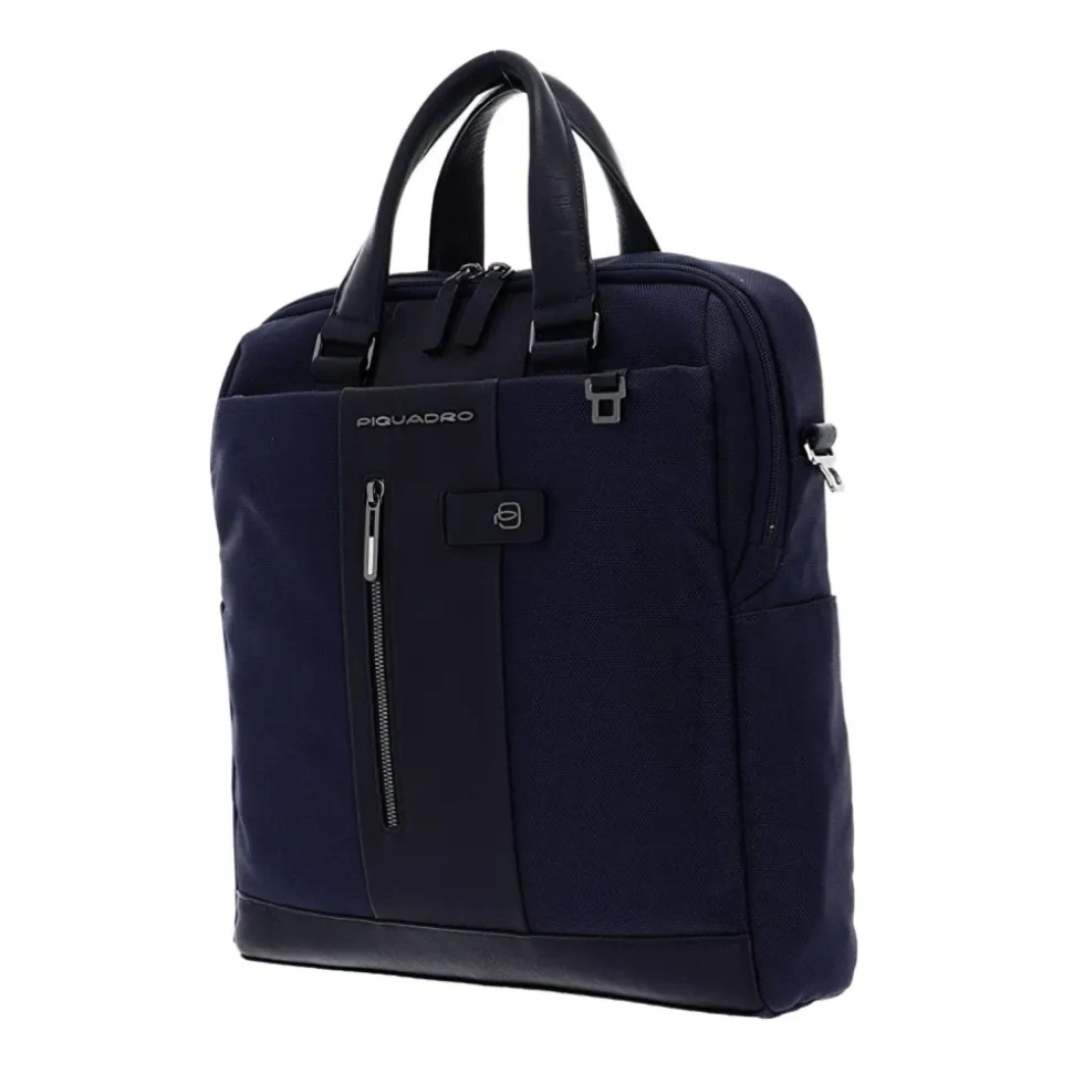 Vertikale Laptop- und iPad-Tasche Blau Unisex