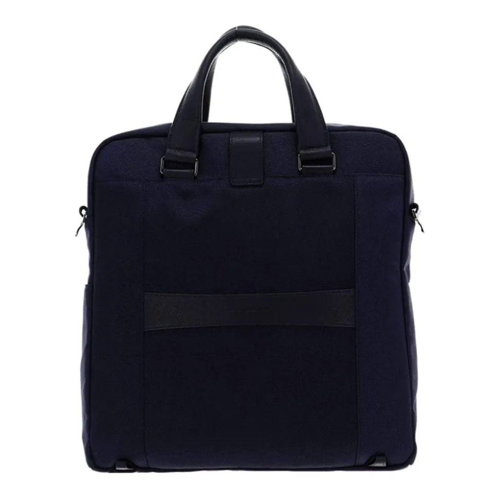 Vertikale Laptop- und iPad-Tasche Blau Unisex