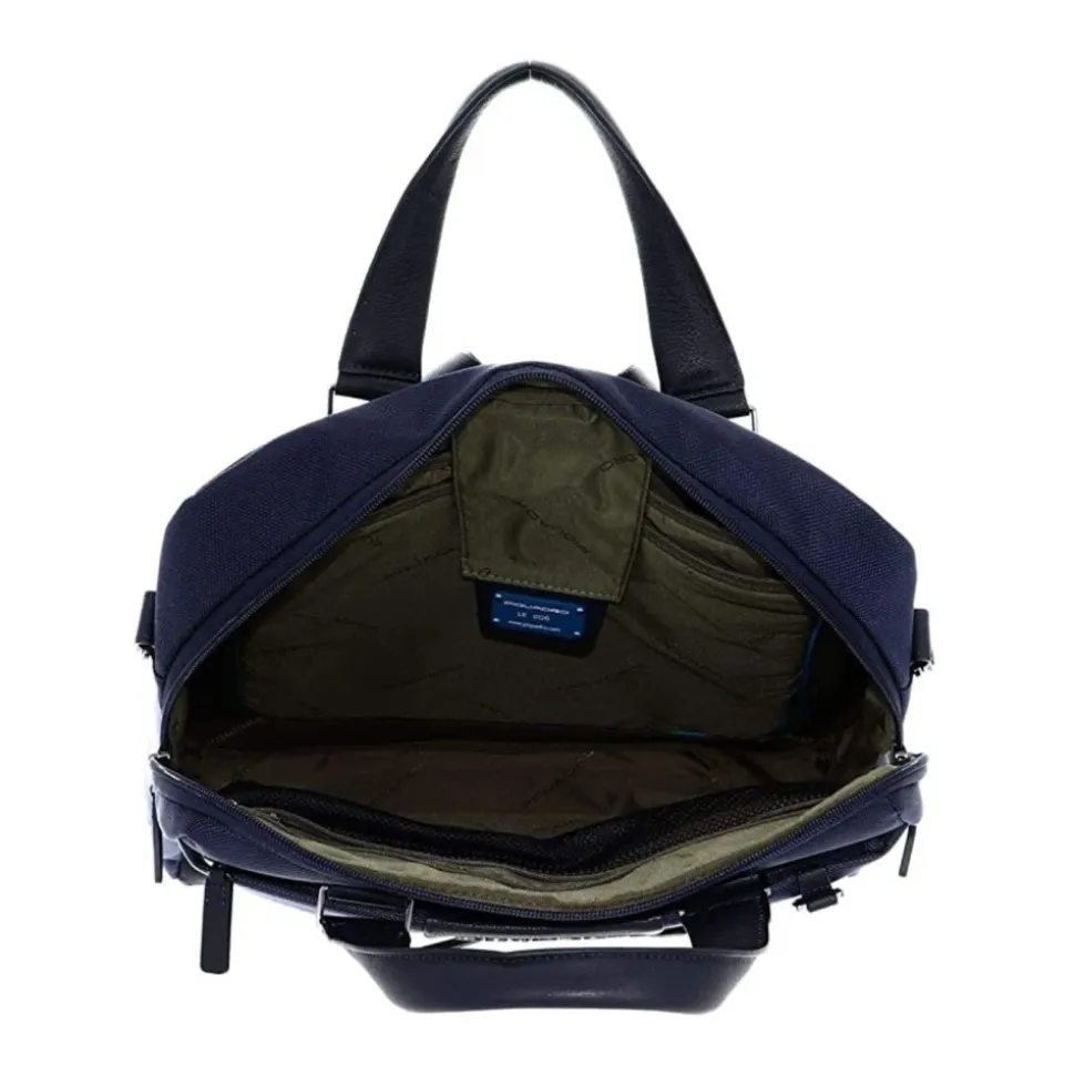 Vertikale Laptop- und iPad-Tasche Blau Unisex