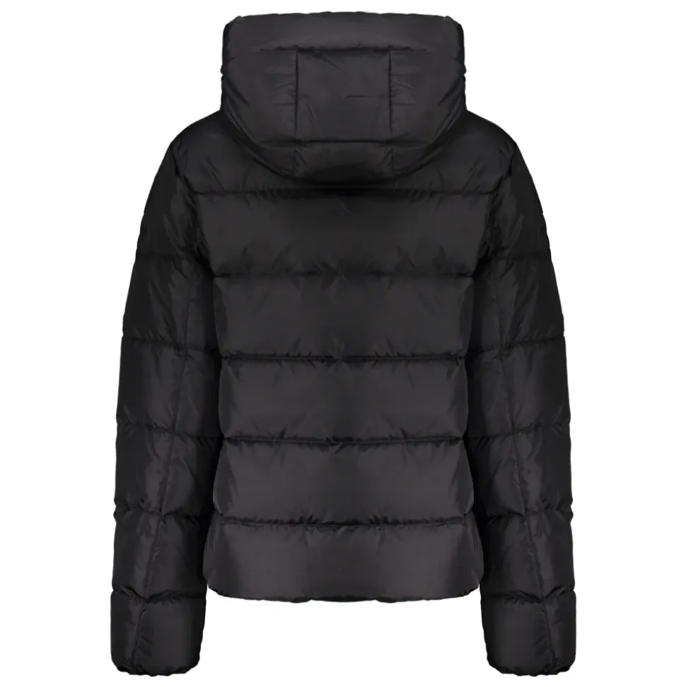 Wattierte Jacke mit Kapuze