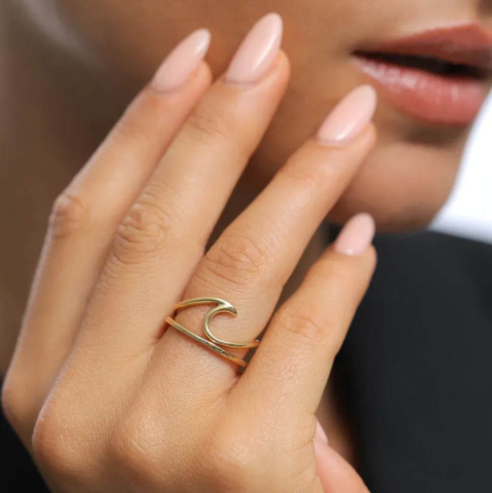 Wavy Ring Set