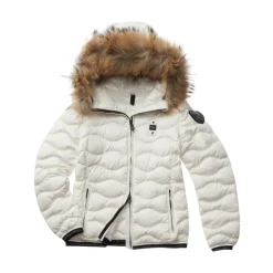 Weiße Damenmodejacke