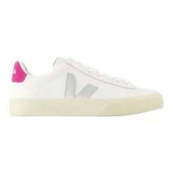 Weiße Ledersneakers - Campo Stil