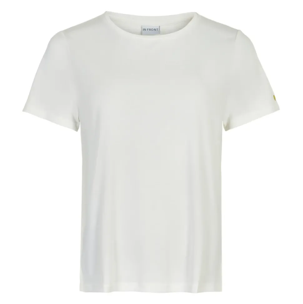 Weiße T-Shirt mit Stil 14312