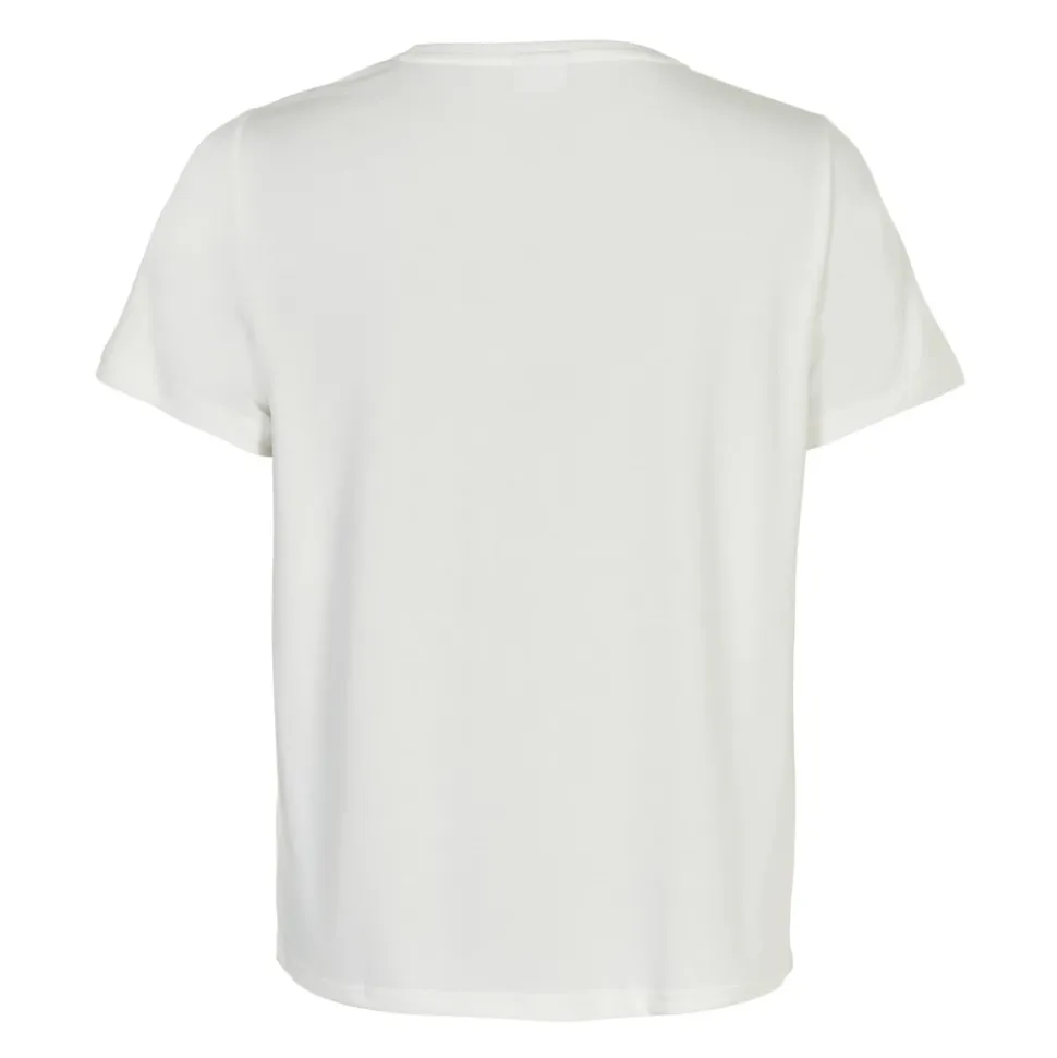 Weiße T-Shirt mit Stil 14312
