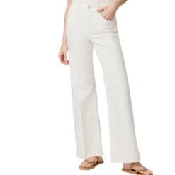 Weite Bein Hochtaillenjeans