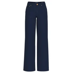 Weite Blaue Palazzo Jeans