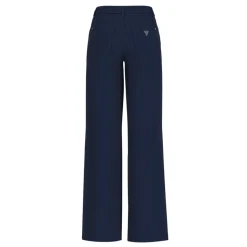 Weite Blaue Palazzo Jeans