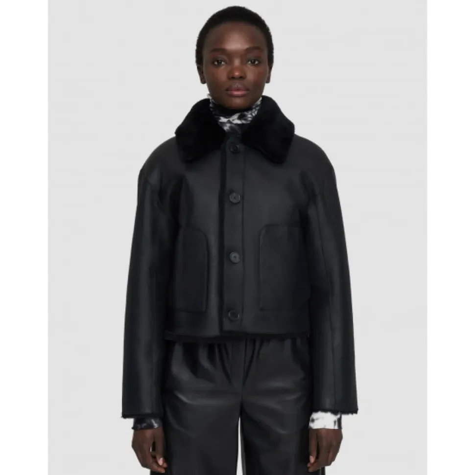 Wendbare Shearling-Jacke