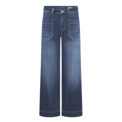 Wide-Leg Jeans mit hoher Taille