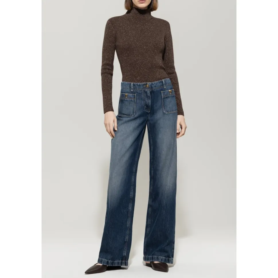Wideleg Tencel Denim