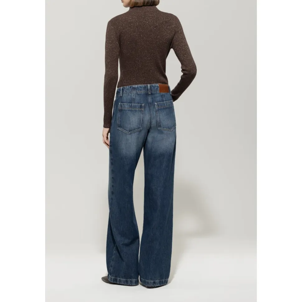 Wideleg Tencel Denim