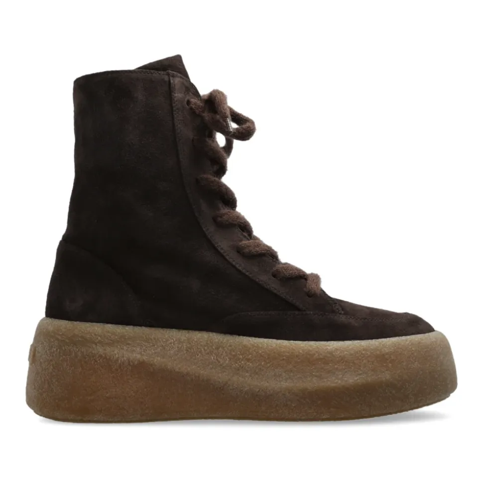 Wildleder Plateauschuhe