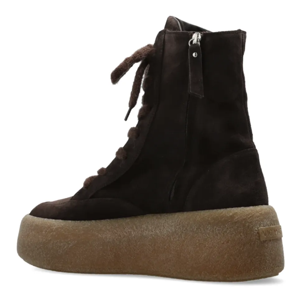 Wildleder Plateauschuhe