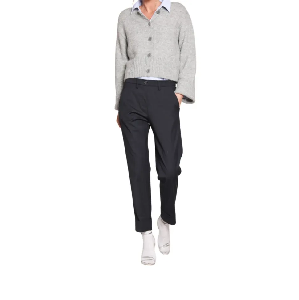 Wollkarotten-Passform Chino-Hose