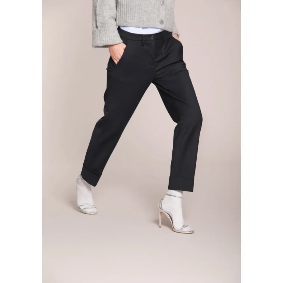 Wollkarotten-Passform Chino-Hose