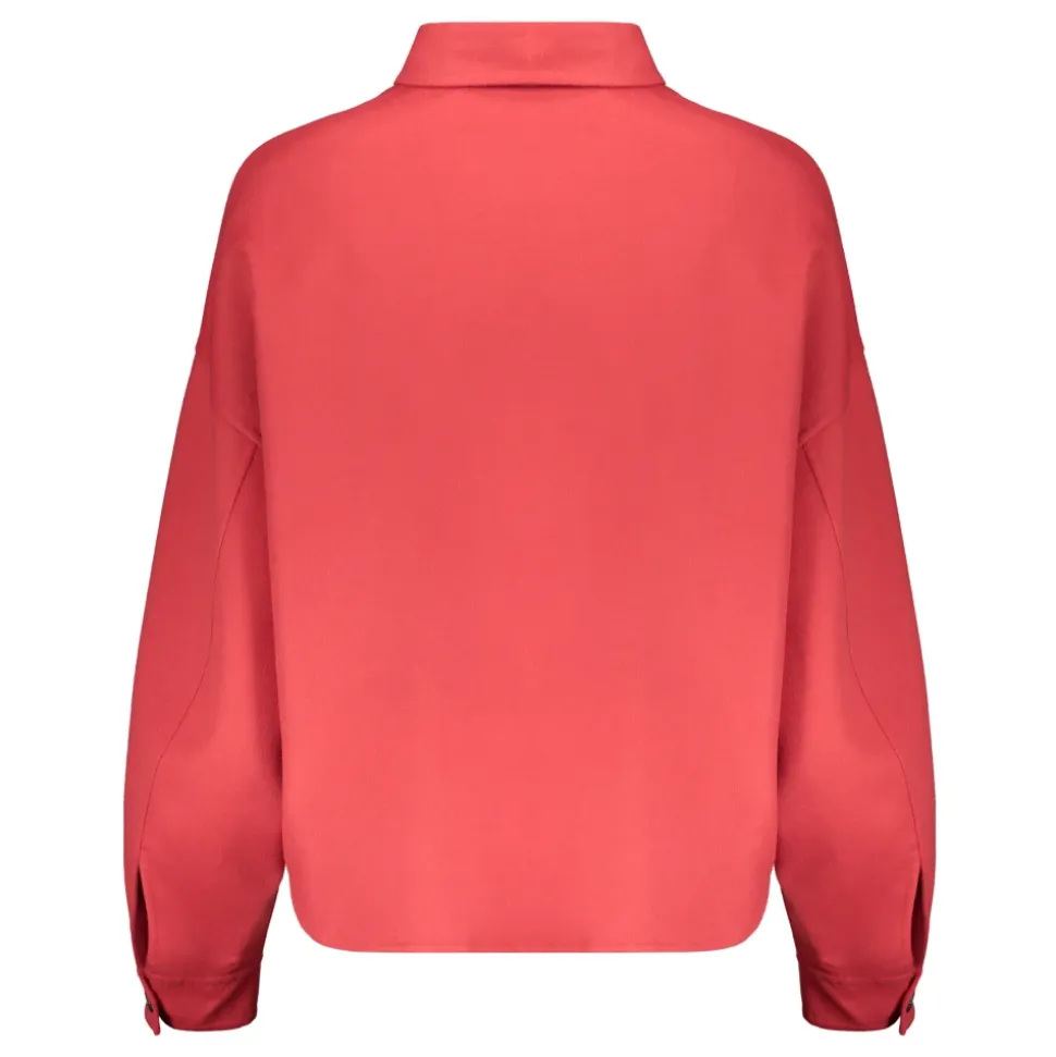 Wollmischung Blazer Klassischer Kragen Taschen
