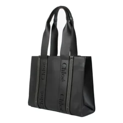 Woody Medium Leder Tote