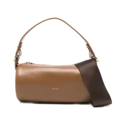 Zylindrische Tasche mit Tragegriff